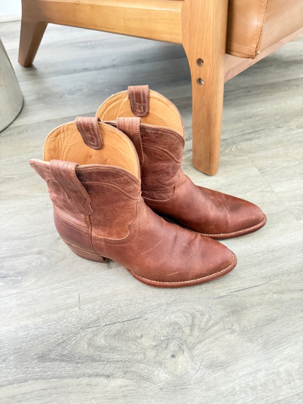 Tecovas The Penny Western Boots, Goat Leather